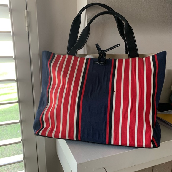 Kate spade red white and blue purse Clearance